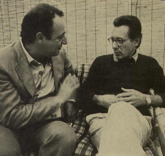 Beppe Viola con Enzo Jannacci