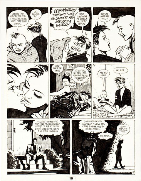Love and rockets issue 20, Gilbert, Jaime Hernandez, Fantagraphic Books 1987 (traduzione italiana di Leonardo Rizzi)