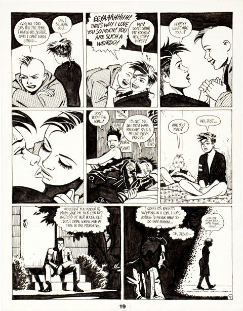 Love and rockets issue 20, Gilbert, Jaime Hernandez, Fantagraphic Books 1987 (traduzione italiana di Leonardo Rizzi)