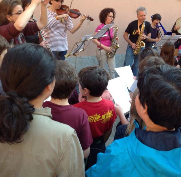 banda Erode Scuola Confalonieri 25 aprile 2015