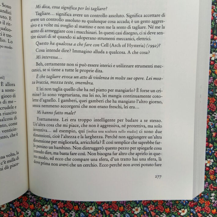 Louise Bourgeois_Distruzione del padre / Ricostruzione del padre Scritti e interviste_4