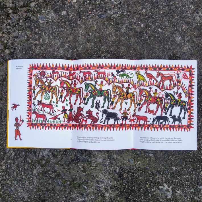 Gita Wolf e Harsingh Hamir_Painting Everything in the World_2