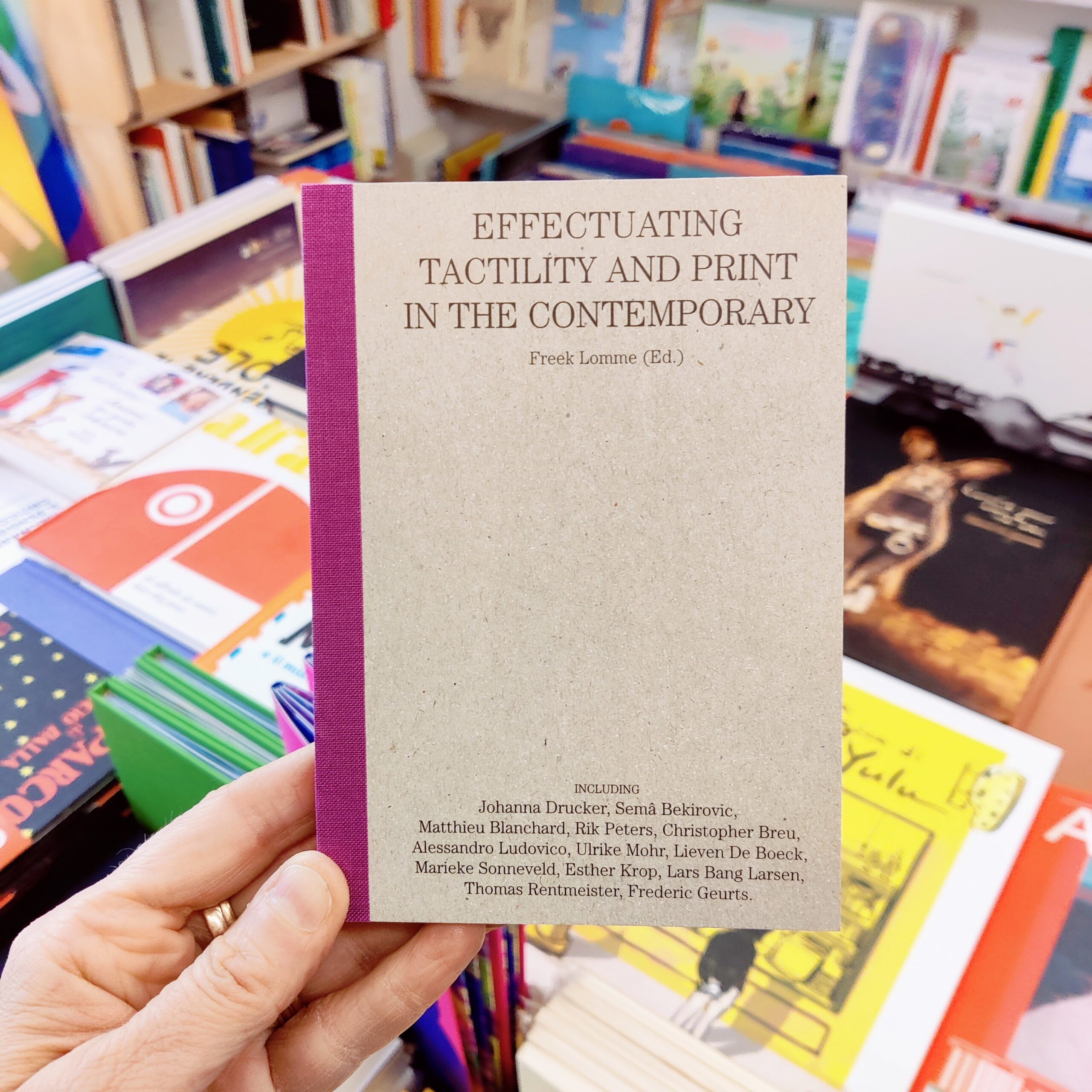 Can you feel it effectuating tactility and print in the contemporary