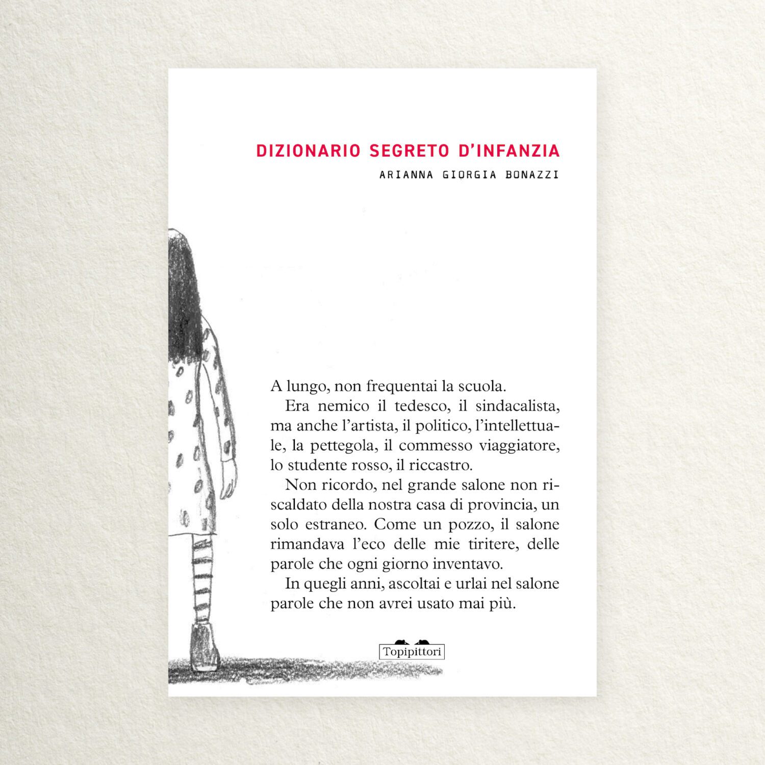Dizionario segreto d’infanzia